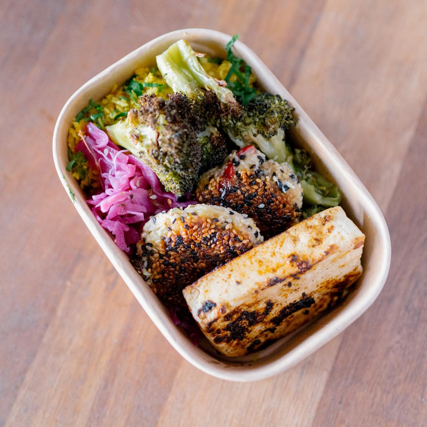 Honey Glazed Tofu Bowl 550g